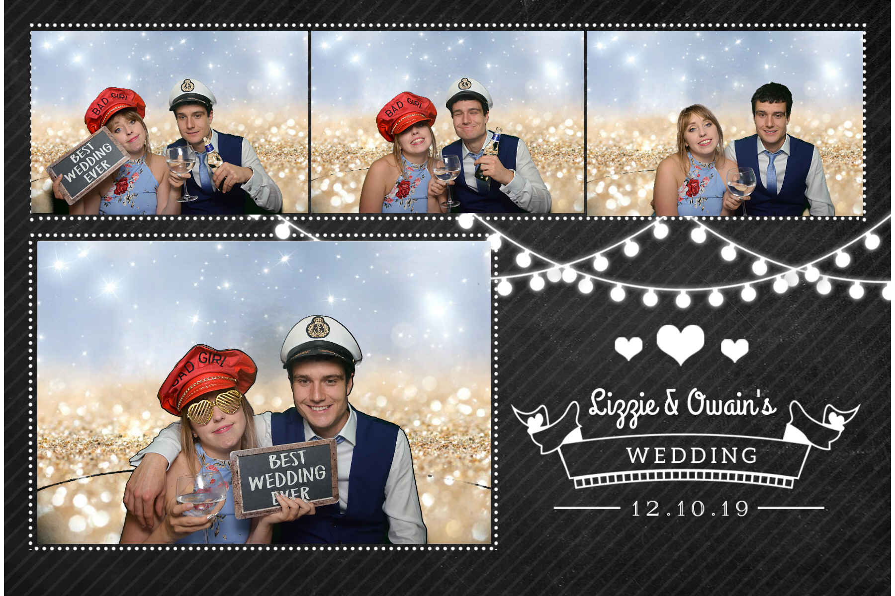 Lizzie & Owain | View more photos from the event at gallery.blissbooth.co.uk/u/BlissBooth/Lizzie-Owain